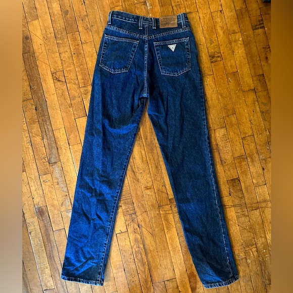 Authentic Vintage Guess 100% Cotton Jeans Size 28 - Picture 2 of 4